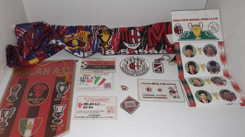 Milan football lot vintage - football, 70s