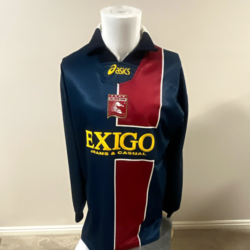 Vintage rare asics salernitana - rare,