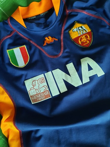 Maglia roma 2001 2002 totti - maglia,