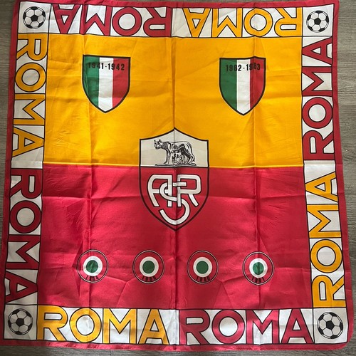 Roma flag scarf - as, soccer